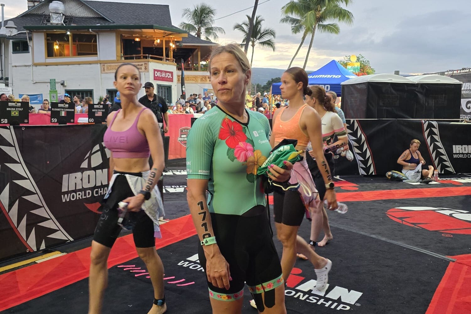 Evelyn Degrendele start kona