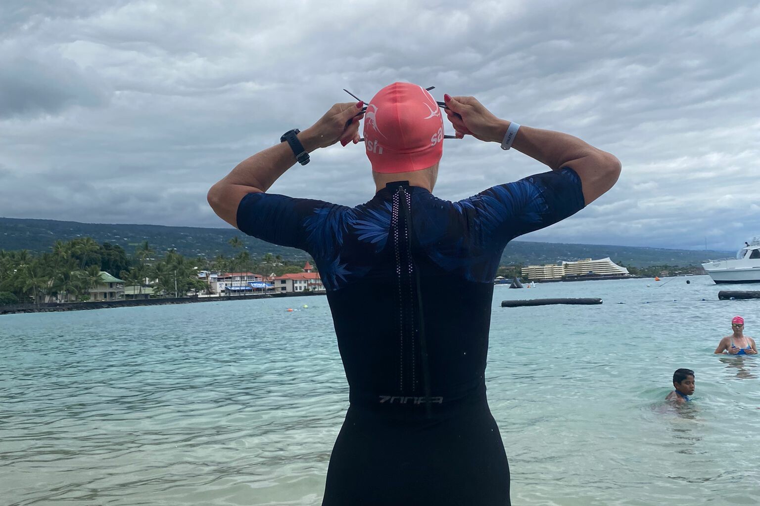 Evelyn Degrendele swim kona