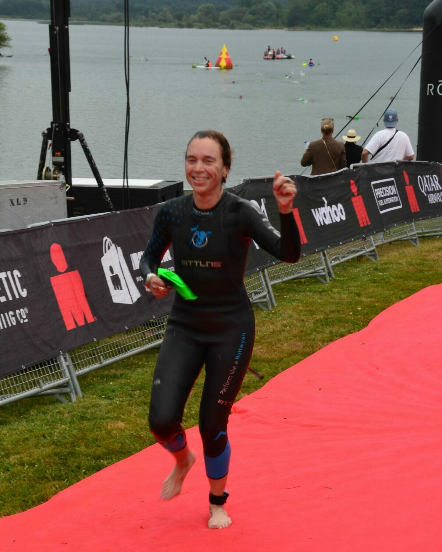 An Van de Velde - Vitoria swim exit